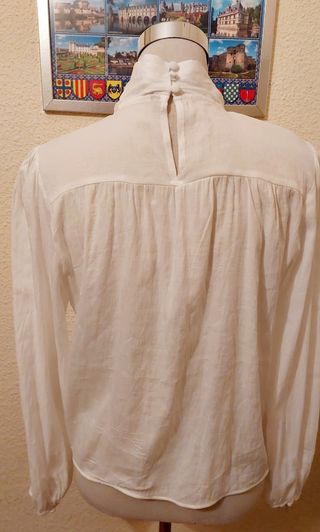 Blusa lazo Zara