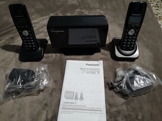 2 Telefonos inalambricos con 1 sola tarjeta SIM