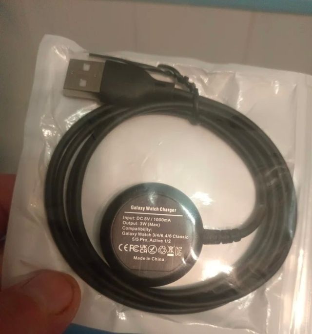 Carregador de relógio Samsung Galaxy
