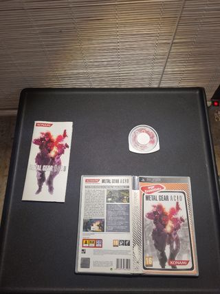 Metal Gear acid psp