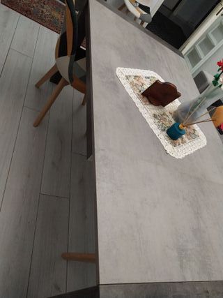 Tavolo allungabile grigio