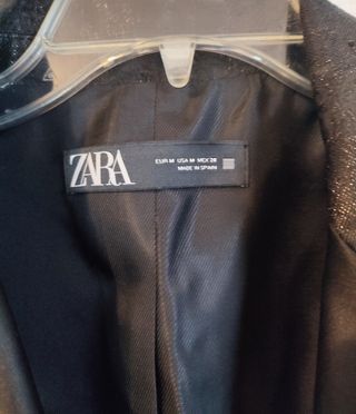 Americana irisada de mujer de Zara