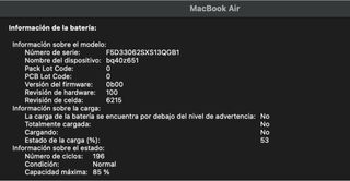 Macbook AIR M2 2022 24 GB RAM 512 GB