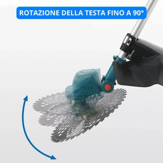 DECESPUGLIATORE DOPPIA BATTERIA 72V UNIVERSALE