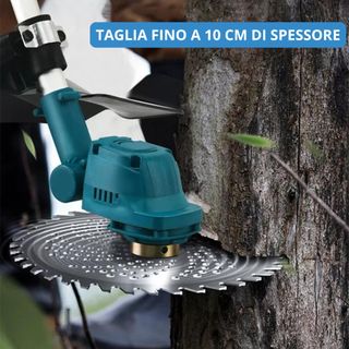 DECESPUGLIATORE DOPPIA BATTERIA 72V UNIVERSALE