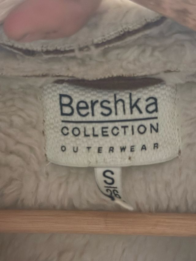 Cazadora marron con borrego