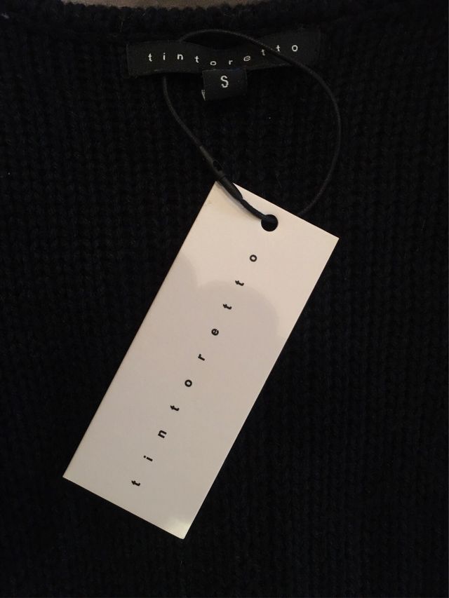 Chaleco negro piel Tintoretto