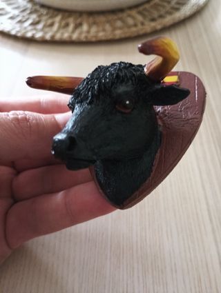 Imán souvenir toro de España