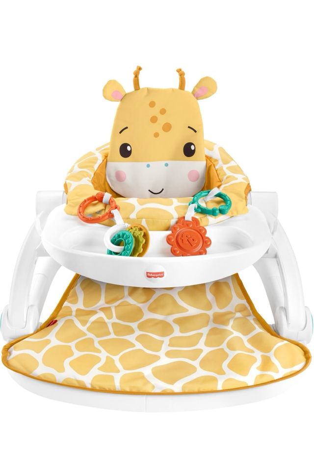 Silla de suelo para bebe jirafa fisher price