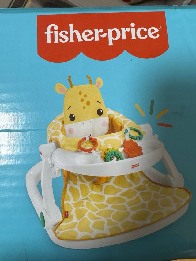 Silla de suelo para bebe jirafa fisher price