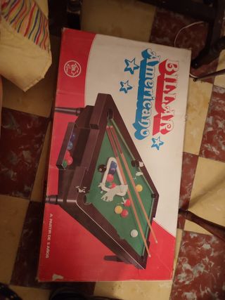 Billar Americano de Mesa Vintage