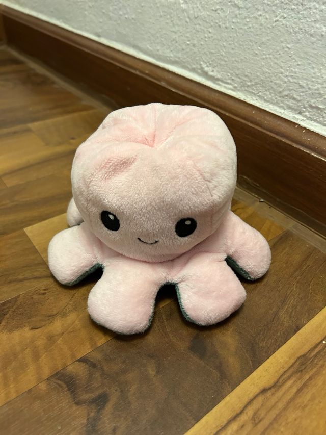 Peluche pulpo reversible