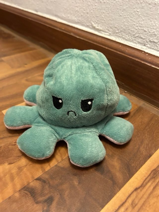 Peluche pulpo reversible