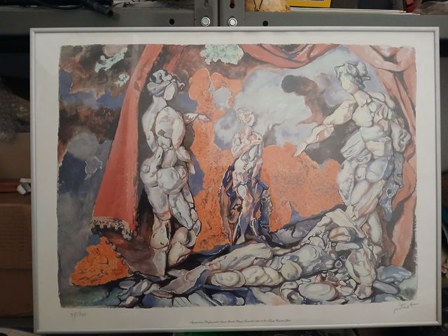 Antoni PITXOT LITOGRAFÍA Numerada, Firmada 66×49cm