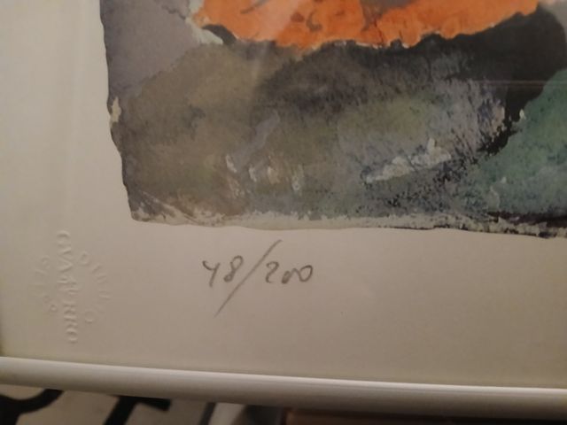 Antoni PITXOT LITOGRAFÍA Numerada, Firmada 66×49cm