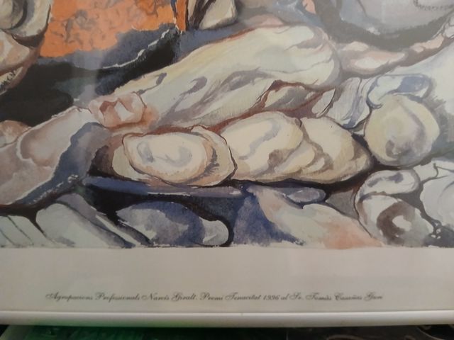 Antoni PITXOT LITOGRAFÍA Numerada, Firmada 66×49cm