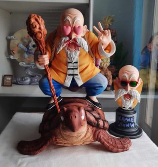 Resina Master Roshi & Turtle Infinite Studio 1/4