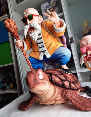Resina Master Roshi & Turtle Infinite Studio 1/4