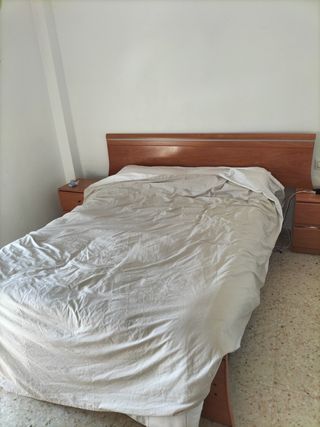 Estructura cama y somier matrimonio