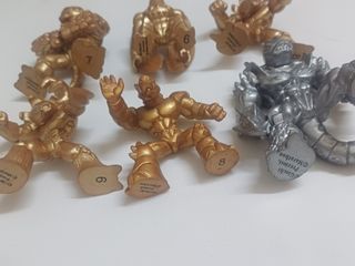 6 gormiti serie oro + uno serie argento