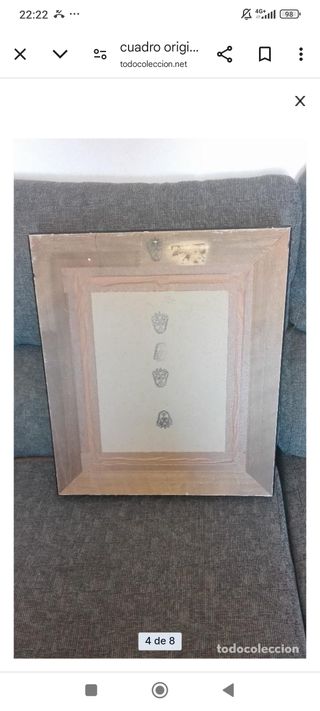 Cuadro Original Escrivá, Año 1978