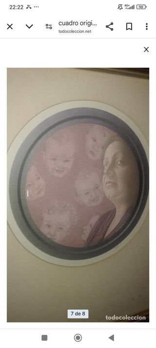 Cuadro Original Escrivá, Año 1978