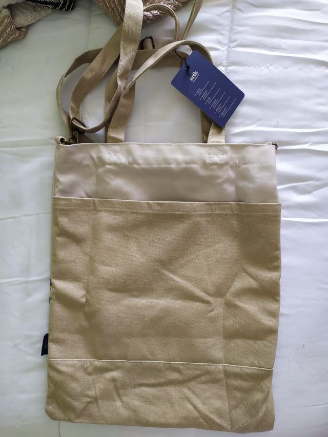 Bolsa tote bag japonesa pintura ola de Kanagawa