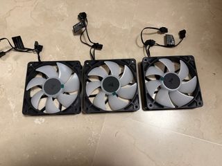 3 ventiladores corsair rgb