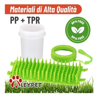 Pulisci zampe cane taglia media lava zampe