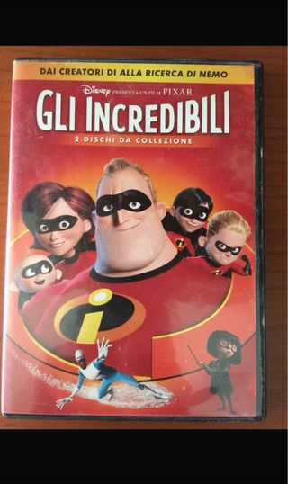 Dvd Gli Incredibili