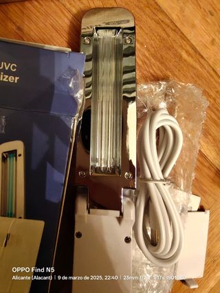 Esterilizador Ultravioleta portátil