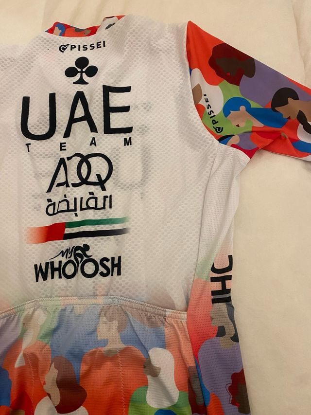 Maillot ciclismo UAE EMIRATES PISSEI M mujer