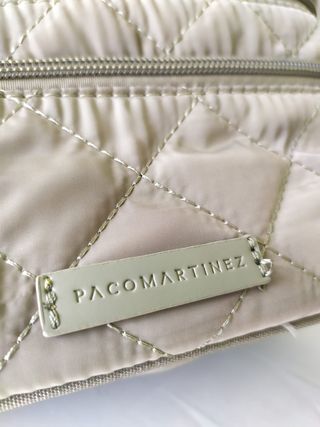 Neceser viaje doble compartimento Paco Martinez