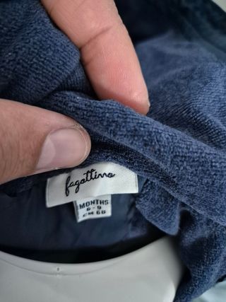 Giubbotto leggero felpato neonato