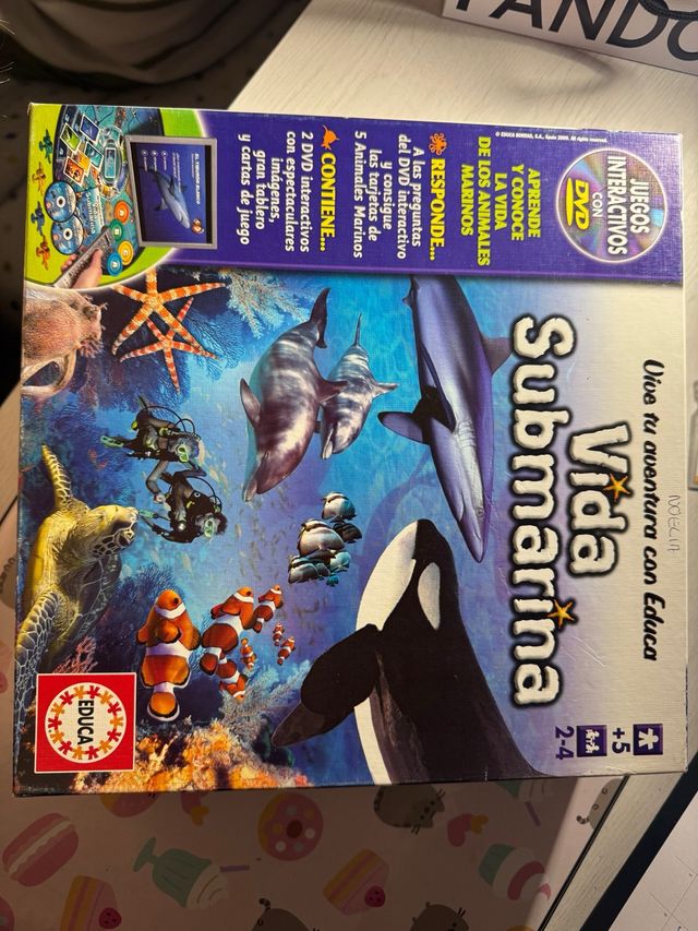 Juego vida submarina