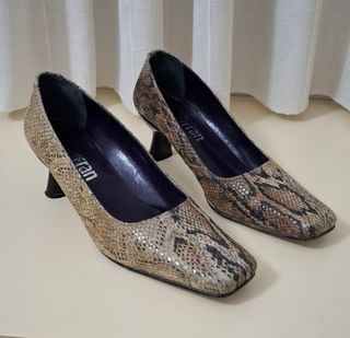 Zapatos print pitón