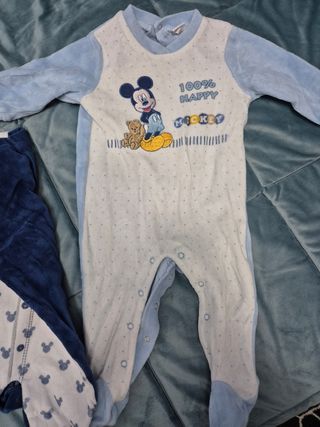 2 pigiama neonato topolino