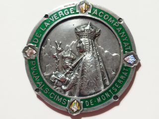 ANTIGUA MEDALLA MONTSERRAT CARRERAS