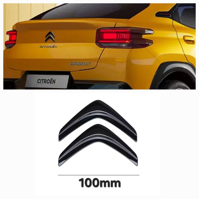 Emblema citroen negro 100mm