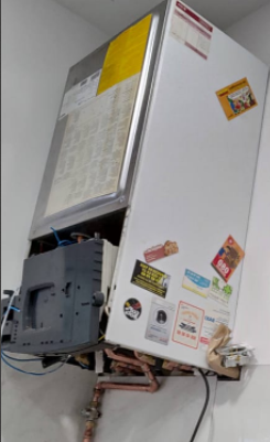 Instalación de calderas, calentadores a gas