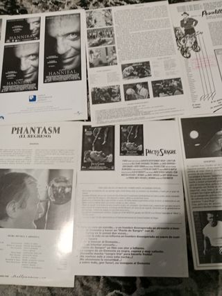 Pósteres originales strenos de películas