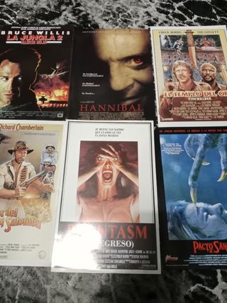 Pósteres originales strenos de películas