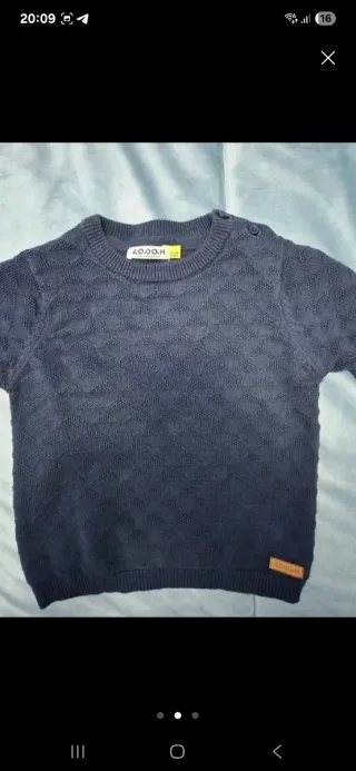 Maglioncino e maglietta neonato