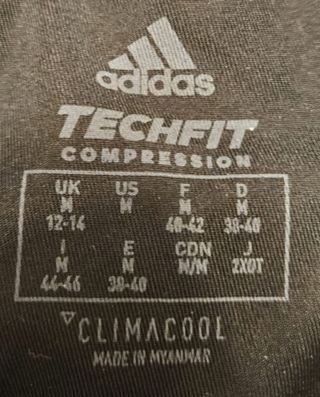 Mallas Adidas Talla M Techfit Climacool Mujer