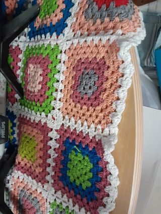 Hecho a mano ,lana,algodon, ganchillo, media