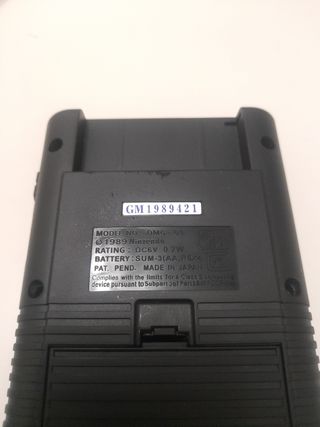 Consola gameboy tm negra