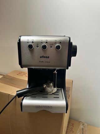 Cafetera ufesa duetto creme