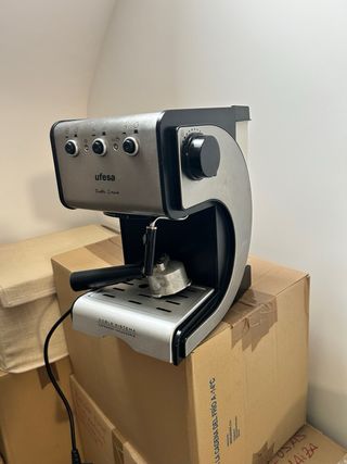 Cafetera ufesa duetto creme