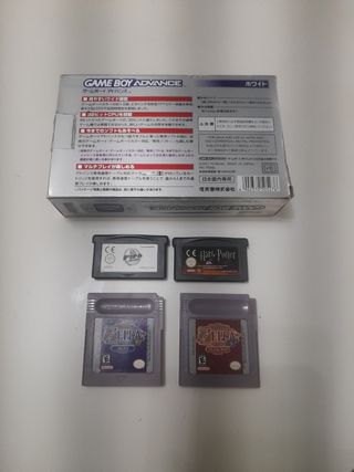 Gameboy advance con dos juegos