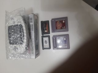 Gameboy advance con dos juegos